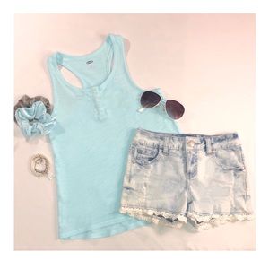 Old Navy light blue tank